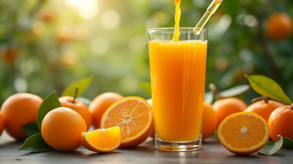 additives enhance orange juice