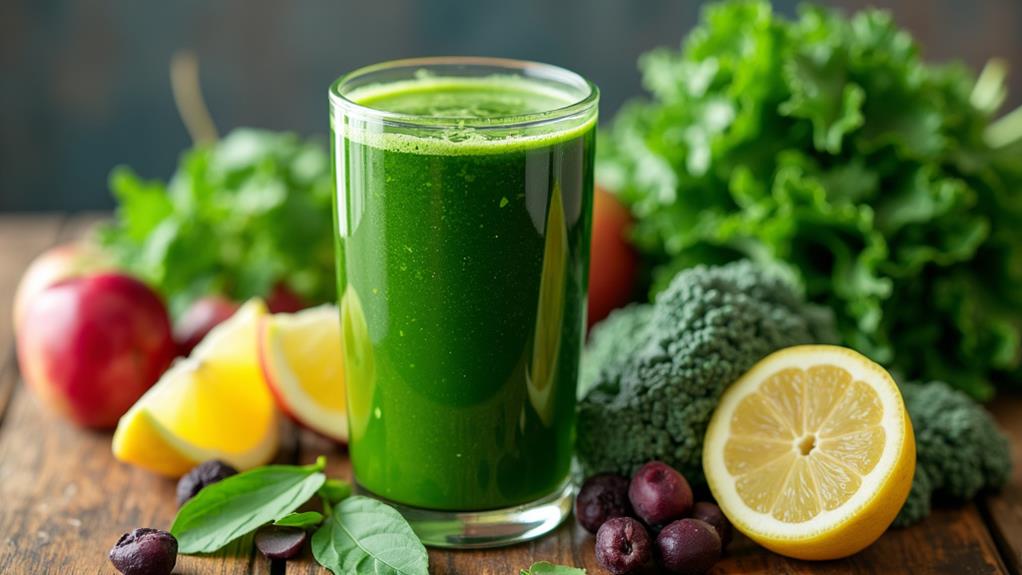 healthy cleanse snacks selection