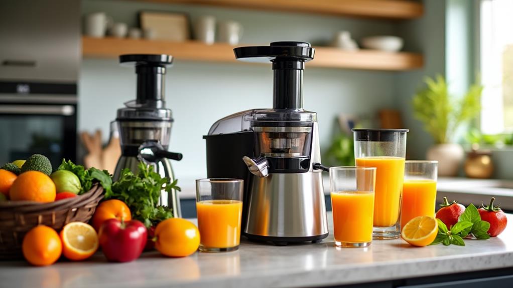 different types of juicers