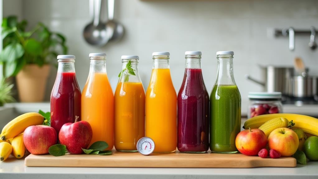 optimal juice storage guidelines