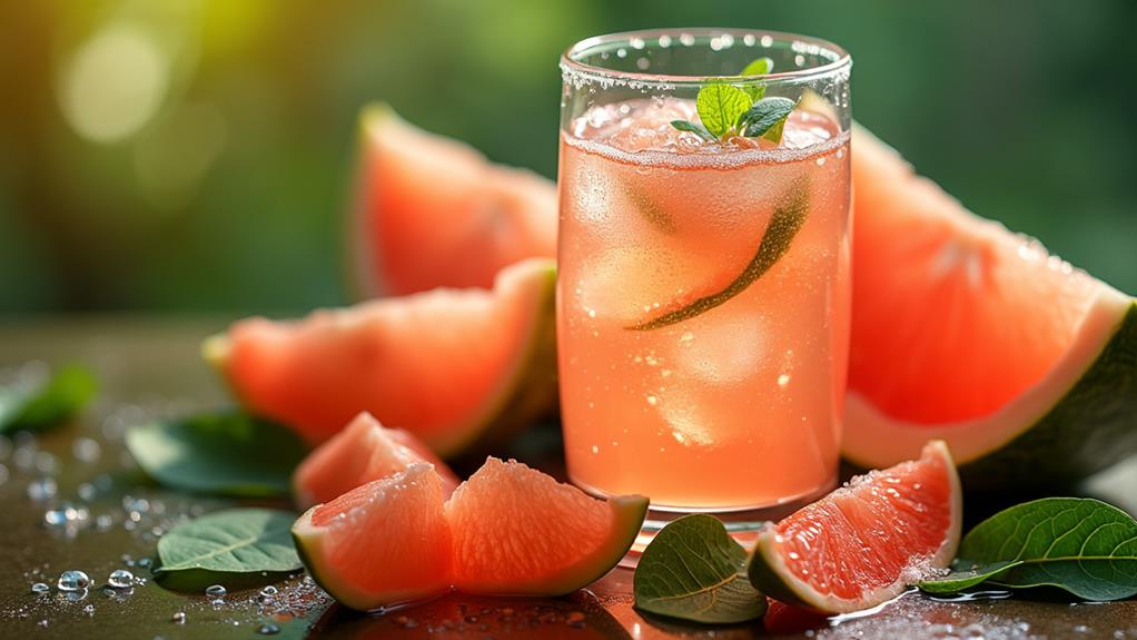 refreshing pomelo juice hydration