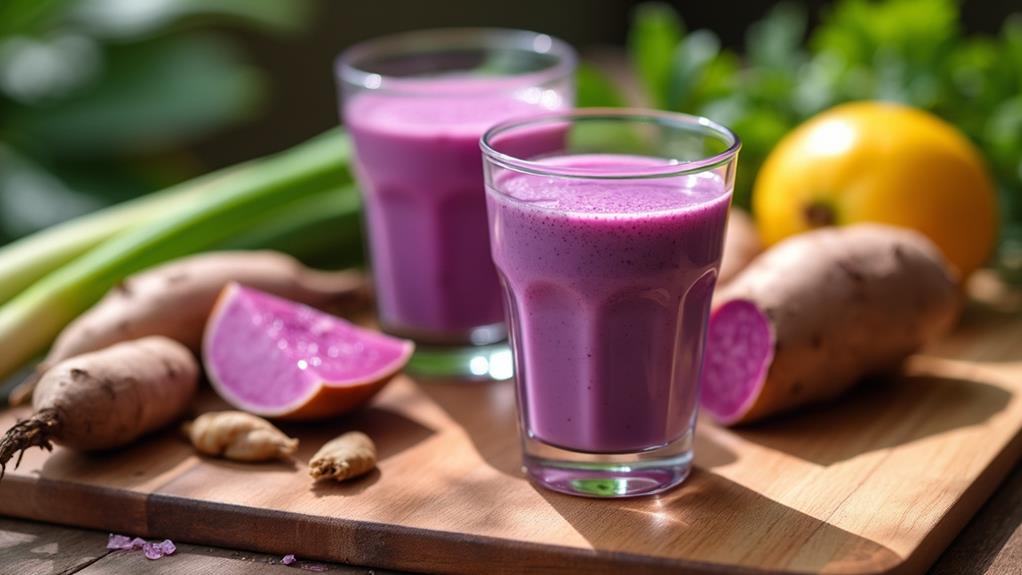 versatile taro juice applications