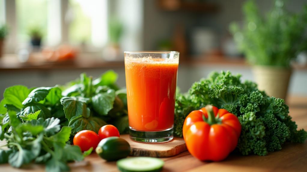 nutrient rich vegetable juice benefits