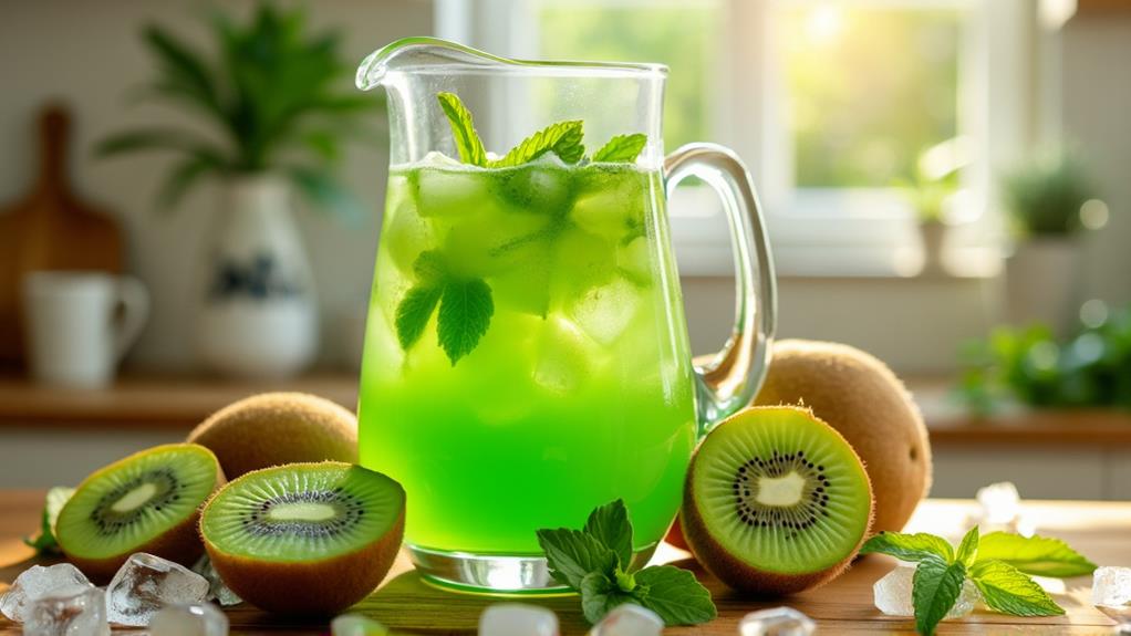 fresh kiwi juice recipe