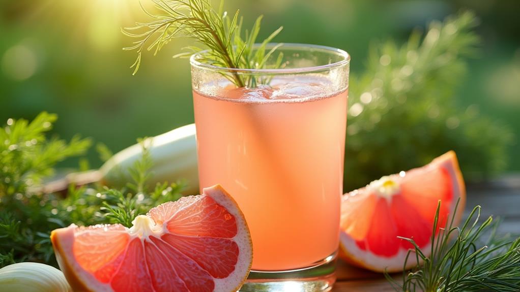 grapefruit and fennel blend