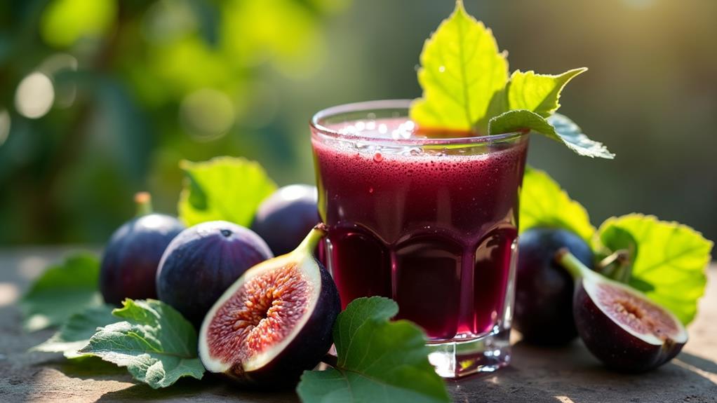 fig juice antioxidant benefits