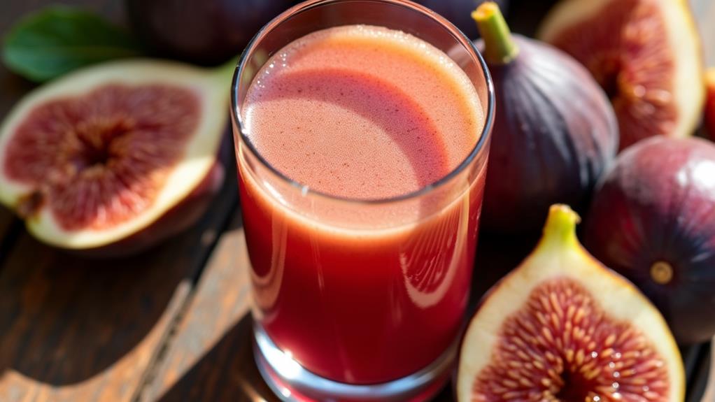 nutrient rich fig beverage