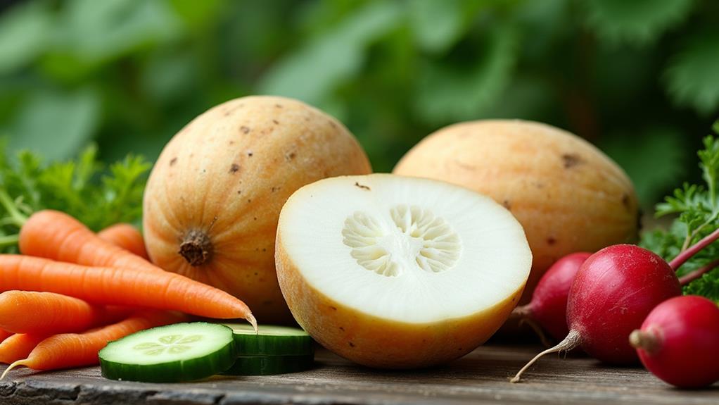 jicama versus other vegetables