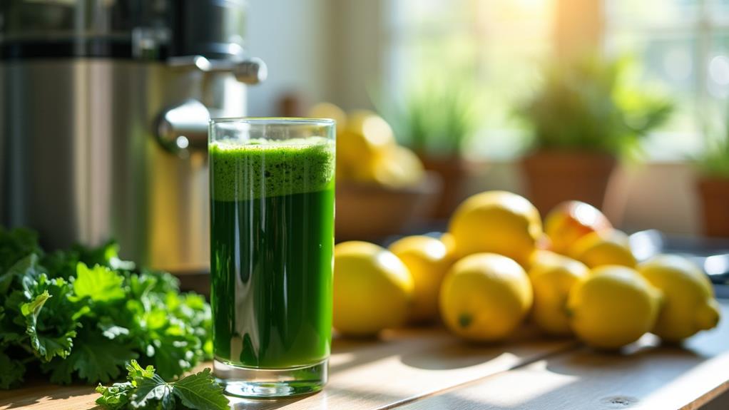 chicory greens juice recipe