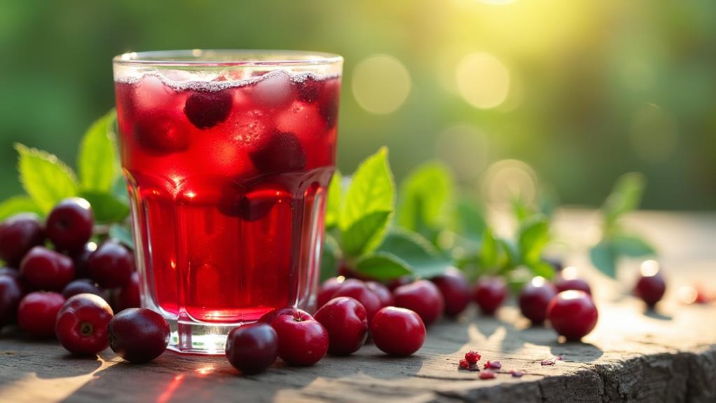 refreshing tart fruit beverage
