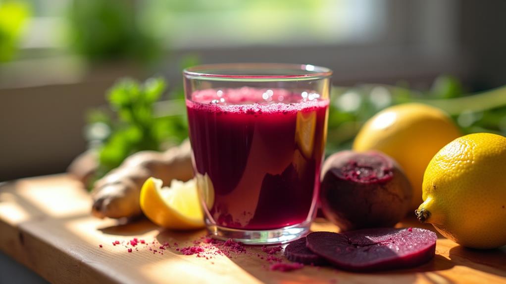 nutrient rich beet greens juice