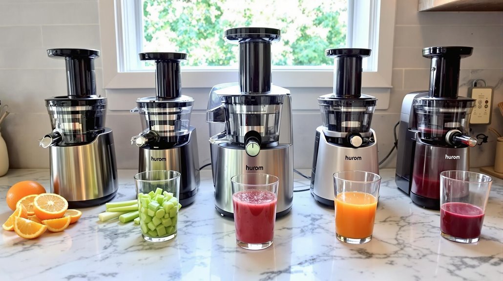 comparing juicers performance characteristics