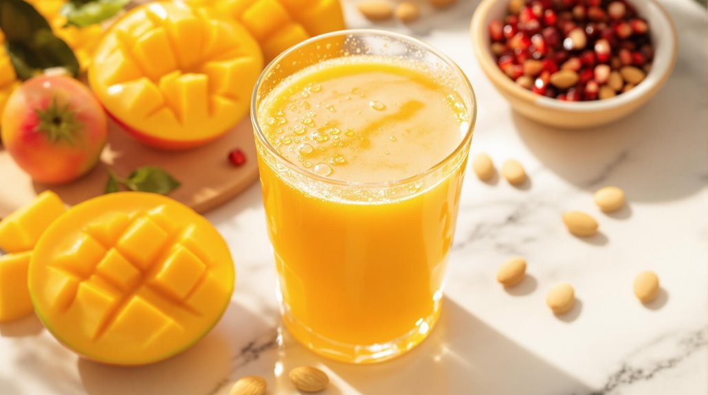 heart healthy mango juice benefits
