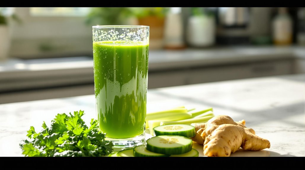 refreshing and revitalizing morning juices