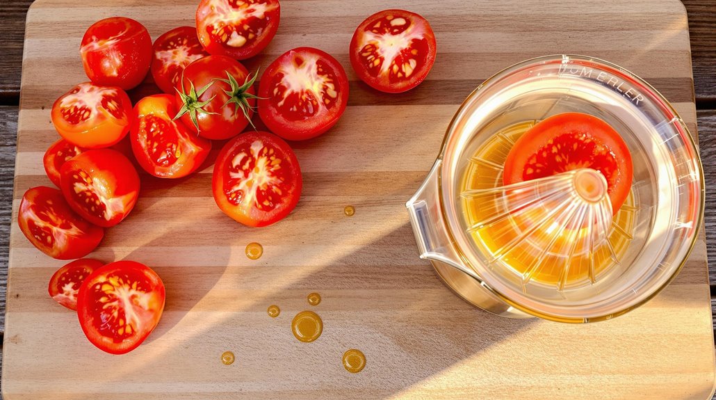 concise tomato juice preparation instructions