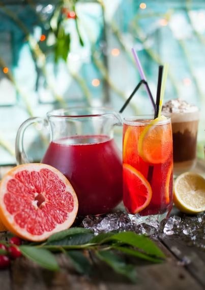 grapefruit in a party