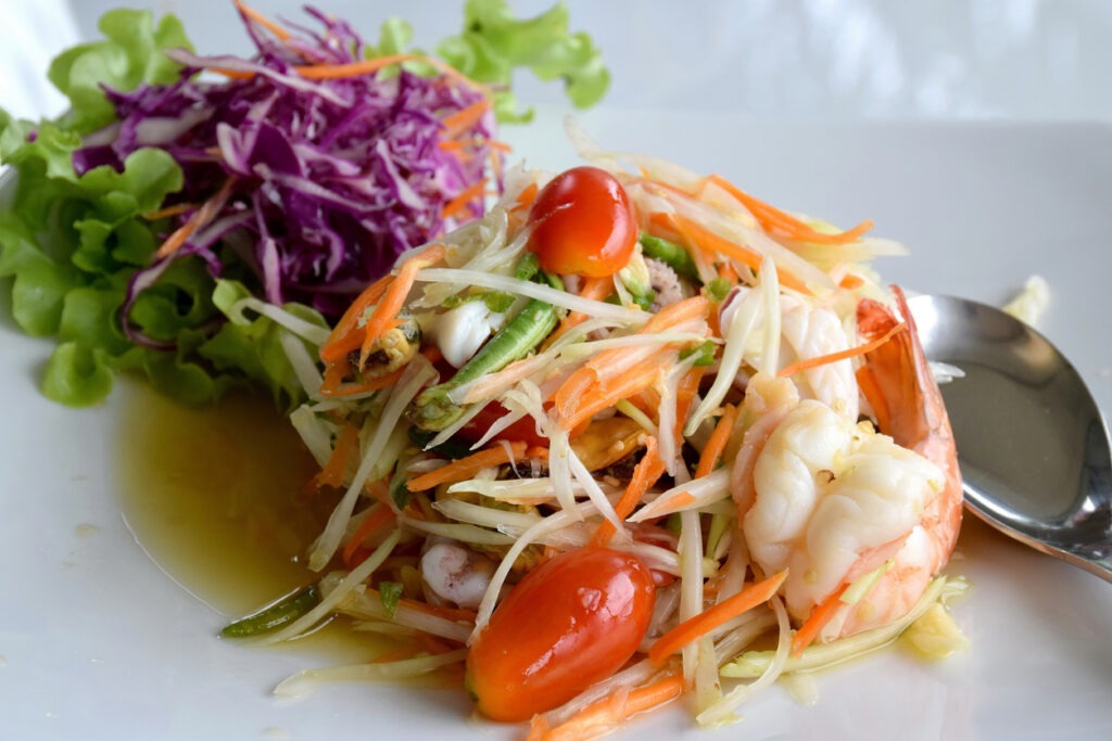 A meal incorporating vegetable into the diet