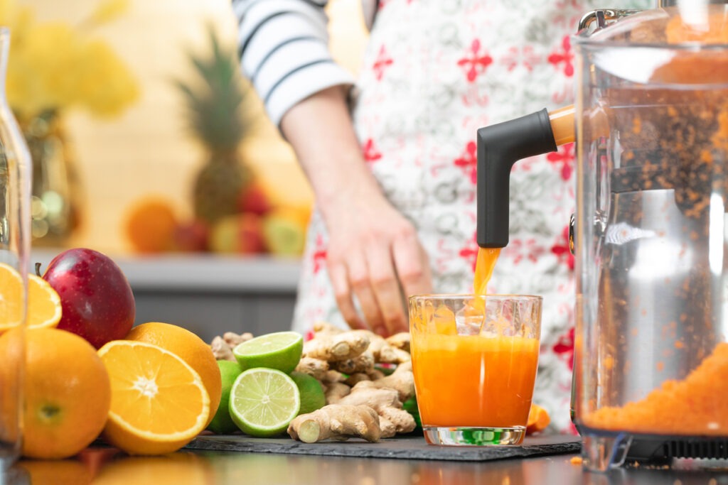 Intake vitamins detox, healthy diet and living concept