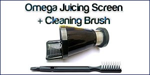 Omega Juicing Screen plus Cleaning Brush Juicer