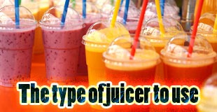 The type of juicer to use