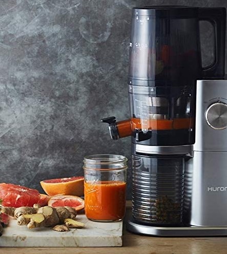 a beautiful juicer by Hurom
