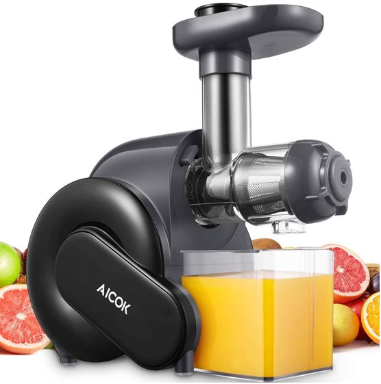 a masticating juicer by Aicok