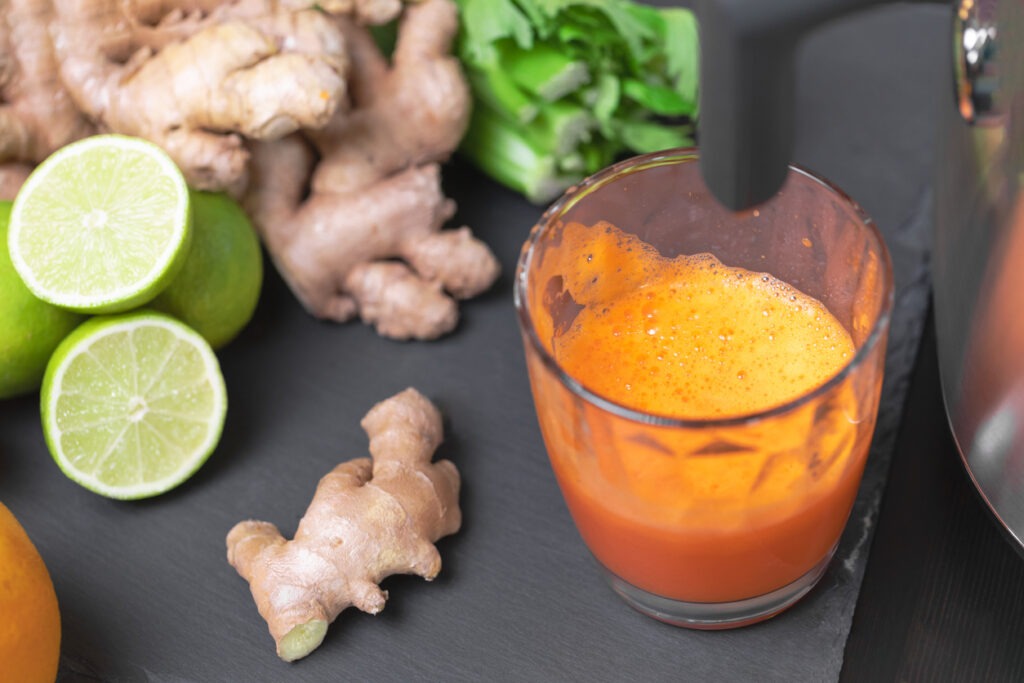 Adding ginger with its zesty flavor and immune-boosting properties
