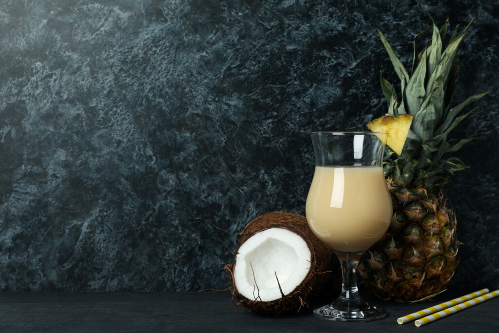 Pineapple, coconut ginger juice